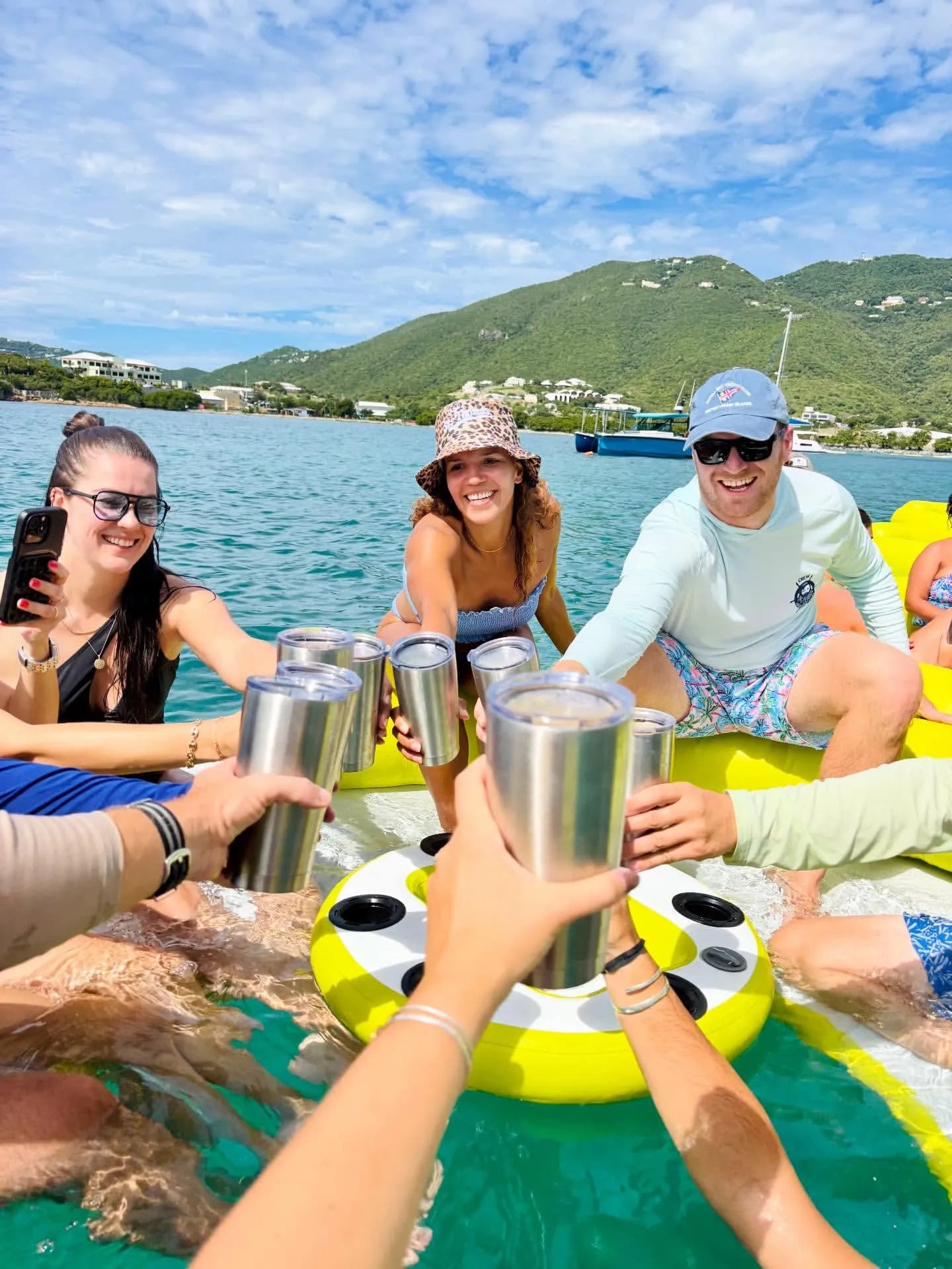 The Taco Tug Navy Motor Whaleboat boat tour in St. Thomas, USVI