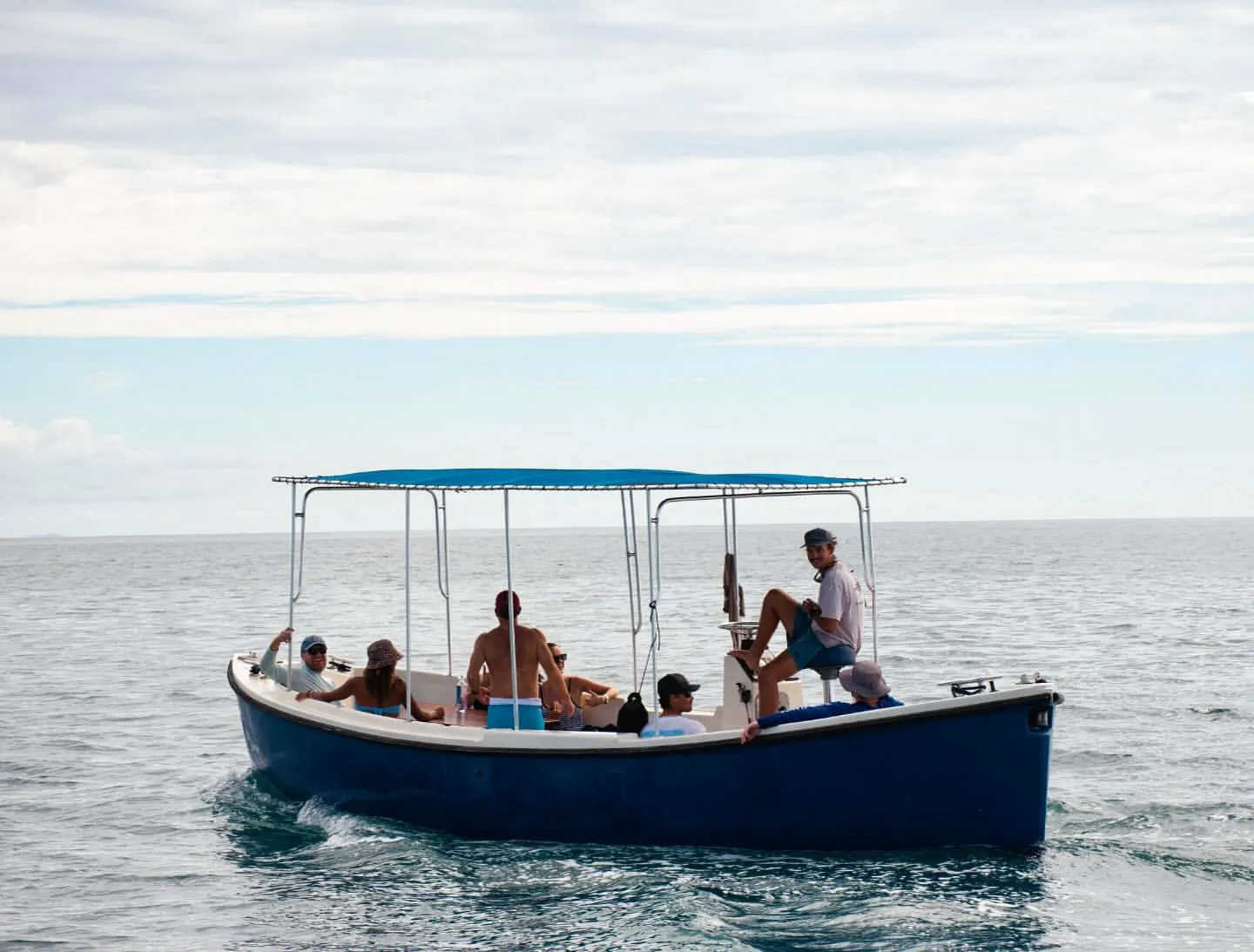 The Taco Tug Navy Motor Whaleboat boat tour in St. Thomas, USVI