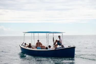 Taco Tug small-group boat tour departing Crown Bay Marina, St. Thomas