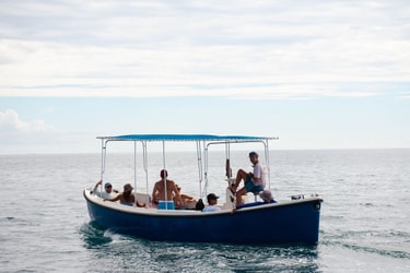On the water